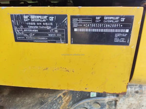 Usado CAT 320 Caterpillar Escavadeira Ano 2020 3368.<span class=keywords><strong>6</strong></span> Horas 80% Novo Excelente Máquinas de Construção Bomba Do Motor PLC Segunda Mão