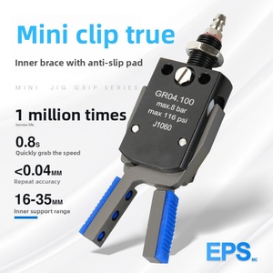 Mini Mechanical Hand Pneumatic <b>Clamp</b> for Magnetic Detection Internal External Expansion Cylinder Small <b>Clamp</b> for Detection - Product Image 2