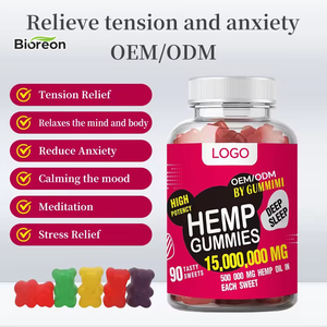 OEM Natural Fruity Flavors Hemp <strong>Gummy</strong> <strong>Bears</strong> Improve Immunity Energy Help Mood Stabilizer Hemp Extract <strong>Gummies</strong> - Product Image 2