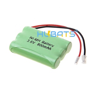 Pack de batteries rechargeables NiMH AAA 800mAh 3.6V pour jouets, téléphones <span class=keywords><strong>sans</strong></span> fil et moniteurs pour bébés - Product Image 1