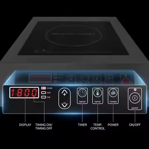 Commerciale e uso domestico cucina elettrica a induzione 3500W portatile ad alta velocità con noi Plug in acciaio inox Touch Control OEM - Product Image 3