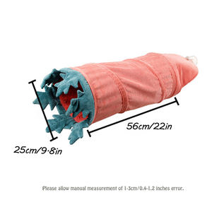 折りたたみ式ペットベッド猫トンネル新デザインぬいぐるみインタラクティブ猫おもちゃメーカー - Product Image 2