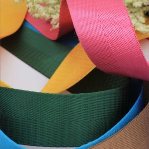 Оптовая продажа, нейлоновая полиэфирная тесьма, 3,8 см, 5 см, широкий пользовательский узор, нескользящий домашний текстиль, товары для домашних животных, несколько цветов дешевле - Product Image 4