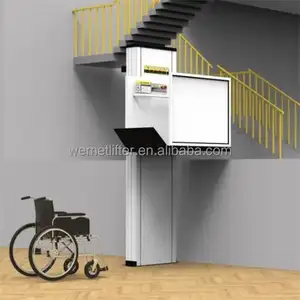 Ascensore idraulico per sedia a rotelle per uso interno o esterno ascensore verticale per piattaforma per anziani