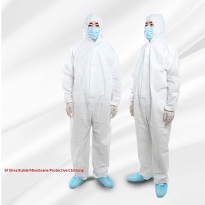 Tela Dobby Recubierta de PP+PE con Membrana Transpirable SF, Modelo YH-SF01, Engrosada, Impermeable y Antiepidémica, Disponible al por Mayor - Product Image 1