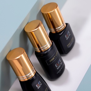 Pinky leem clear Eyelash Extension <b>Glue</b> Private Label Low Humidity Wholesale Bottle Sensitive Elite Korea-eyelash-<b>glue</b> - Product Image 6