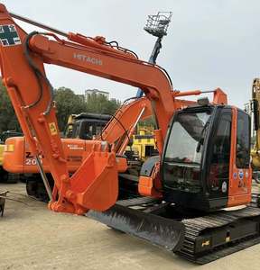Miniexcavadora Hitachi Zx75 Original de Japón, Excavadora de Orugas de 7.5 Toneladas, Pocas Horas de Uso, Gran Potencia de Excavación, Motor, Caja de Cambios, Bomba, PLC, CE - Product Image 1
