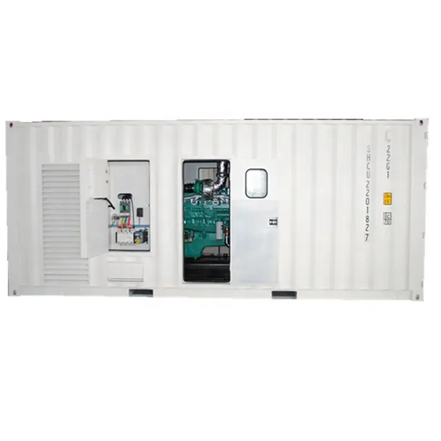 Container Type Serie Generator Met Cum Mins Motor 125kva Generator Elektrische Generator 100kw