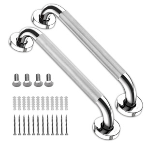 Barra de Seguridad para Baño Junsheng Home, Acero Inoxidable 304, Antideslizante, Soporta 250 kg, Barra de Apoyo para Ducha - Product Image 4