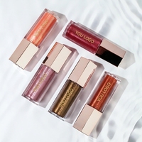 Gloss à lèvres hydratant, non collant, brillant, de haute qualité, nouvelle couleur, avec logo personnalisé, fabrication directe d'usine, gloss à lèvres coloré