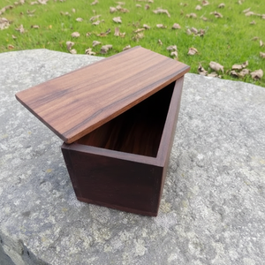 Boîte à beurre avec couvercle pliable écologique personnalisée avec paquet cadeau en bois à motifs de couteau pour ranger les articles vintage quantité minimale de commande 100 pièces - Product Image 1