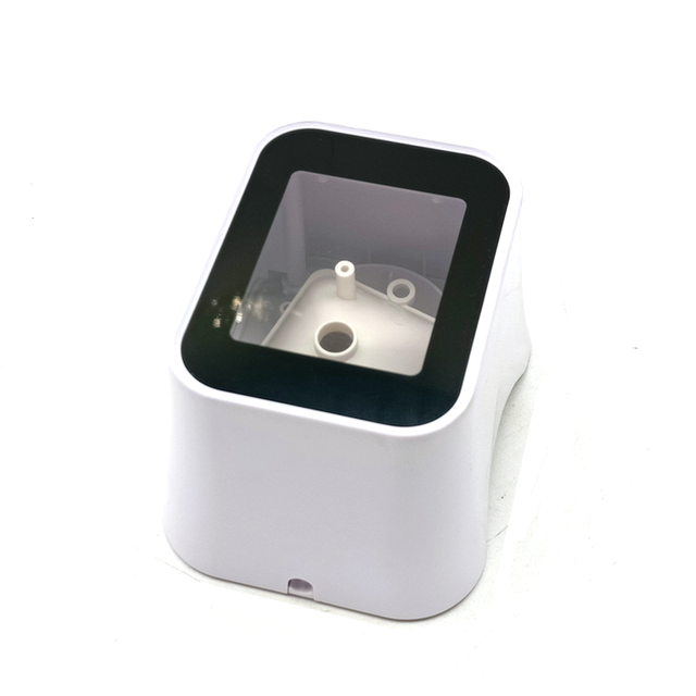 Beige Sloped Desktop Abs Plastic Enclosure Inclined Front Panel Housing for Control Instrument Pcb Circuit Module