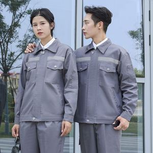 Overoles de Trabajo para Hombre y Mujer, Trajes Reflectantes para Reparadores, Uniformes de Trabajo, Trajes de Seguridad para Soldadura de Talla Grande con Logotipo Personalizado - Product Image 2