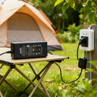 Adaptateur secteur pour chargeur d'ordinateur portable certifié 65W 19.5V 3.33A noir, adapté aux ordinateurs portables HP