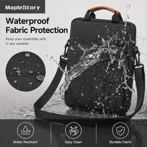 <span class=keywords><strong>Sac</strong></span> à bandoulière pour tablette <span class=keywords><strong>13</strong></span> <span class=keywords><strong>pouces</strong></span>, prêt à être expédié, étui de protection avec poignée, pour voyages d'affaires, vente en gros, logo personnalisé, faible MOQ - Product Image 3