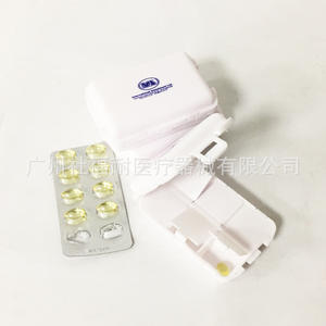 Piluliers portables en plastique à 10 compartiments personnalisés pour les voyages d'affaires, pour des étuis de rangement de pilules personnalisés - Product Image 2