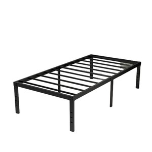 Cama doble modular de fábrica al por mayor para dormitorios y estudios, estructura de cama de metal y hierro de 1.8 metros, simple y elegante, tamaño hotel. - Product Image 5
