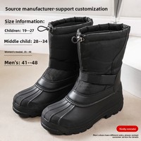Bottes de chasse mi-mollet unisexe, antidérapantes, imperméables, chaudes, pour le ski et les activités de plein air, modèle transfrontalier, nouvelle collection