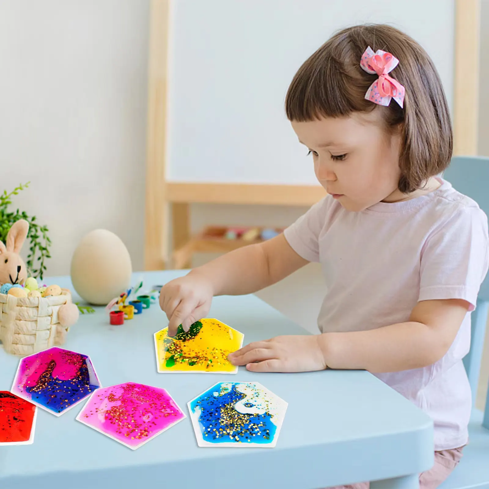 מותאם אישית נוזלי ג 'ל חושי montessori פעילויות 3d tpu ג' ל צעצועים לילדים אוטיסטים הקלה חרדה