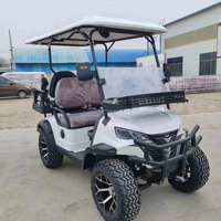 Voiturette de golf électrique tout-terrain 3-4 places certifiée LSV, alimentée par batterie lithium 72V 240A avec contrôleur intelligent, ODM