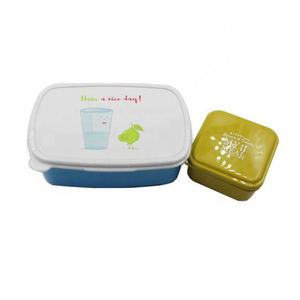 Boîte à lunch en plastique carrée personnalisée réutilisable pour salades, vente en gros, Yiwu, pour enfants - Product Image 3