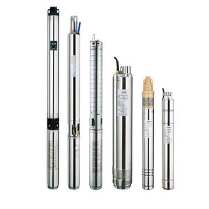 ปั๊มน้ำบาดาลสแตนเลส 220V/380V พร้อมใบพัดพลาสติก สำหรับจ่ายน้ำในครัวเรือนและเพิ่มแรงดัน SD 220V ปั๊มน้ำบาดาล SD - Product Image 1
