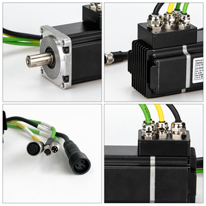 มอเตอร์ NEMA6 PMMP60กันน้ำ200วัตต์ IP65ตัวเข้ารหัสค่าสัมบูรณ์แรงดันต่ำในตัว - Product Image 3