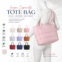 Sac fourre-tout Oxford directement de l'usine, tendance, durable, multi-poches, pour un usage quotidien, pour les voyages, pour l'école, logo personnalisé