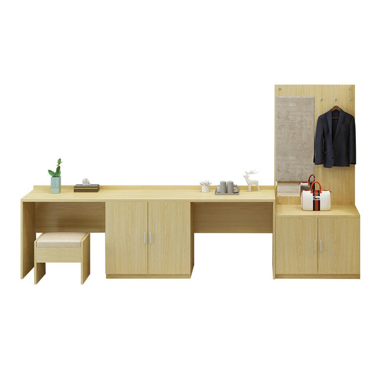 Ensemble porte-bagages et bureau d'écriture