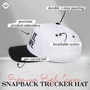 Casquette de baseball structur<span class=keywords><strong>é</strong></span>e bicolore blanc et noir, brod<span class=keywords><strong>é</strong></span>e style cowboy, à visière incurv<span class=keywords><strong>é</strong></span>e, 5 panneaux, r<span class=keywords><strong>é</strong></span>glable, d<span class=keywords><strong>é</strong></span>contract<span class=keywords><strong>é</strong></span>e - Product Image 3