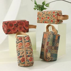 Custom Organic Cotton Canvas Zipper Packaging Pouch Natural Recycled RPET Linen Cork Makeup Cosmetic <b>Bag</b> - Product Image 1