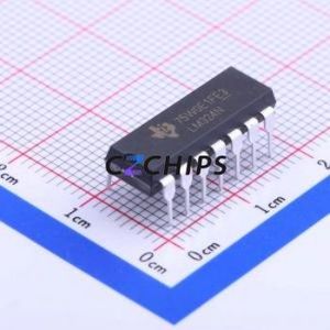 Amplificateur opérationnel de puce de circuit intégré LM324N DIP-14 original et flambant neuf - Product Image 1