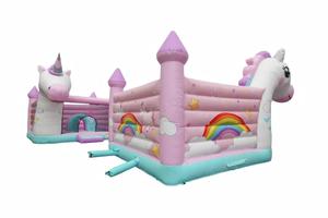 LilyToys Castello Gonfiabile Unicorno Magico per Feste di Compleanno e Parco Giochi per Bambini all'Aperto - Product Image 3