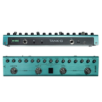 Pédale d'effets de guitare électrique multifonction à réduction de bruit Tank-G avec réverbération retardée, vente chaude