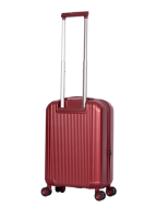 Valise à main 20 pouces en ABS + PC, valise d'embarquement avec poche avant ouverte, bagage à roulettes, vente en gros