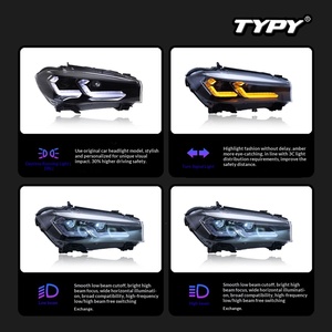 ชุดไฟหน้า TYPY สำหรับ BMW X5 F15 ปี 2014-2018 พร้อมไฟโปรเจคเตอร์ LED แบบ Retrofit และไฟวิ่งกลางวันพร้อมไฟเลี้ยว - Product Image 5