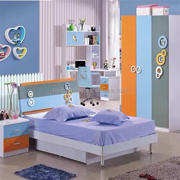 Популярная домашняя мебель, спальные комплекты, комплект детской мебели для спальни для мальчиков