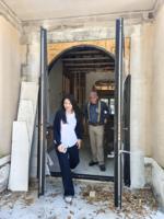 Puertas y Ventanas Arqueadas Modernas de Aluminio para Villa, Diseño Francés Horizontal de Lujo Hecho a Medida, Aleación de Aluminio Anticorrosión