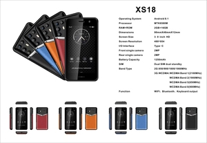 Nuovo 2025 Telefono per Studenti <span class=keywords><strong>3G</strong></span> Smartphone XS18 Mini Telefono Android 8.1 Telefono per Anziani - Product Image 2
