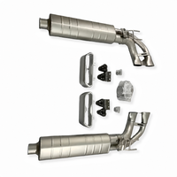 Kit d'échappement Valvetronic Cat Back en acier inoxydable SS304 pour Mercedes-Benz G500 G550 G63 W464 4.0T, performance racing et tuning.