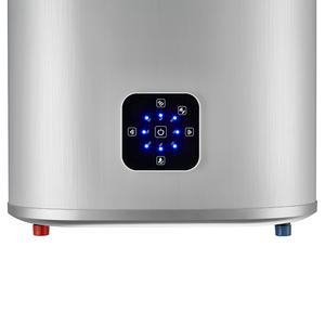 Affichage numérique Wifi 30L 50L 80L <span class=keywords><strong>100L</strong></span> <span class=keywords><strong>Vertical</strong></span> mince <span class=keywords><strong>plat</strong></span> émail domestique Double réservoir chaudière de stockage <span class=keywords><strong>chauffe</strong></span>-<span class=keywords><strong>eau</strong></span> électrique - Product Image 4