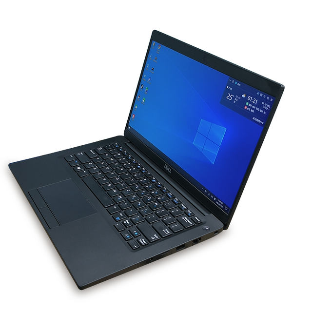 For Dell Latitude 7390 Intel Core I7-8th 8GB 256gb SSD 13.3 "computadoras Portatiles Al Por Mayor De PC De Bajo Costo