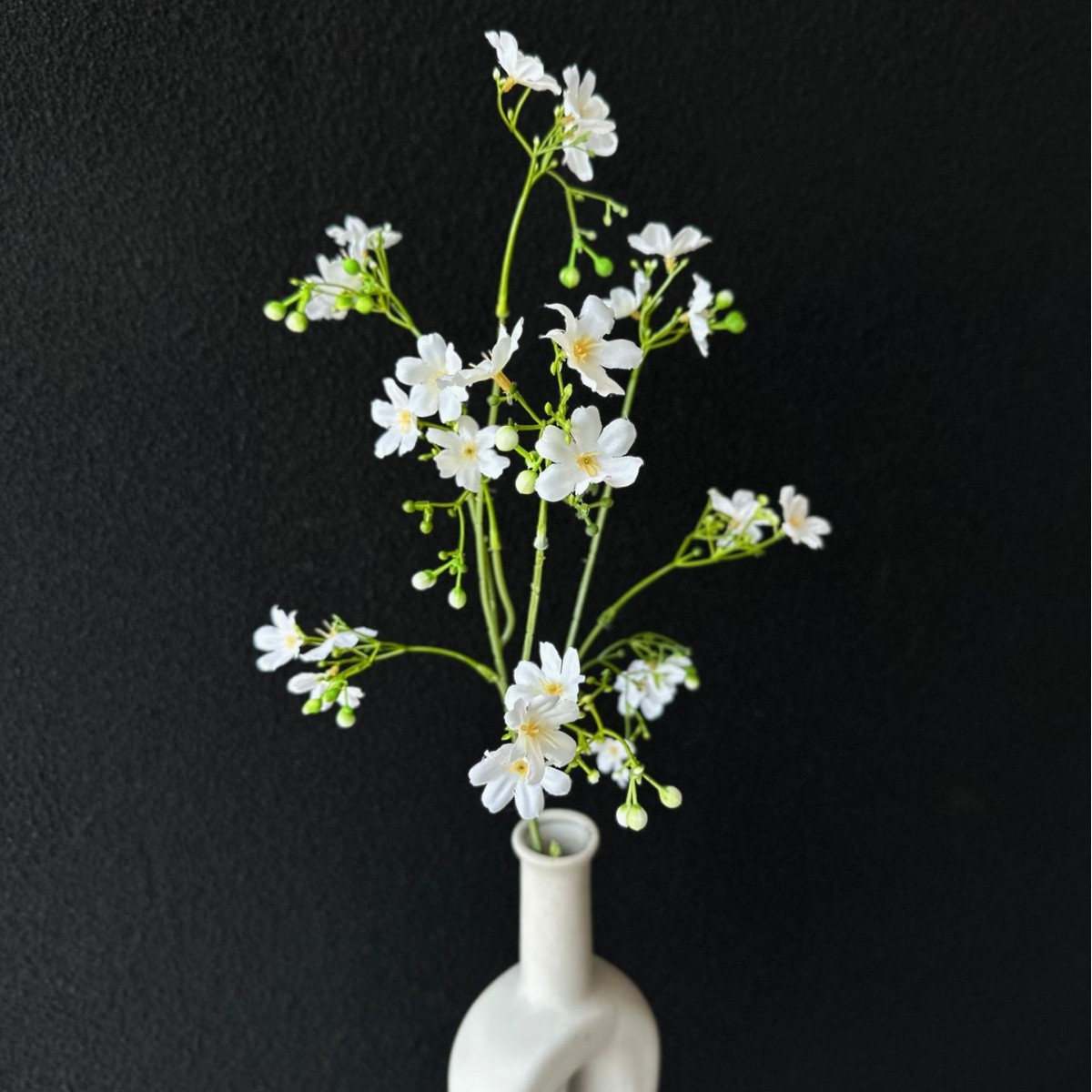 Petit floral blanc