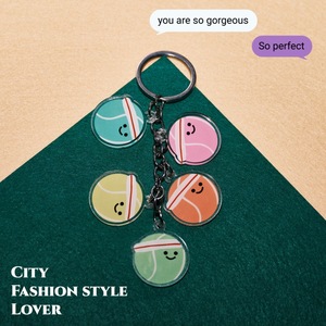 2025 nouveau Offre Spéciale haute qualité sport acrylique porte-clés Tennis cadeaux promotionnels sac cintre pièce prêt à expédier - Product Image 3