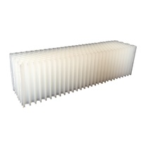 Service de découpe et de traitement de panneaux solaires en nid d'abeille en plastique transparent multicouche PP6 personnalisable, échantillon gratuit disponible