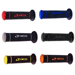 Manopole Universali per Moto in Gomma Antiscivolo Compatibili con Manubri Modificati RCB - Product Image 1