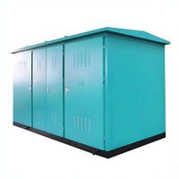 Transformateur de type boîte 315 KVA, très vendu en Afrique et en Asie du Sud-Est, sous-station américaine montée sur socle