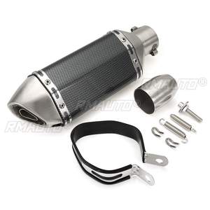 Pot d'échappement de moto/scooter 310 mm 35-51 mm en fibre de carbone pour ATV Quad, embout d'échappement pour Honda CBR250 CB400 YZF FZ400 Z750 - Product Image 3