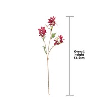Fleur artificielle Xiangxuelan Orchidée Dansante, moulée et embossée, pour décoration intérieure, mariage, décoration de chemin et murale
