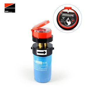 Compteur de débit à piston rotatif pour huile légère V4B avec filtre et compteur de consommation pour traceur GPS de véhicule - Product Image 1